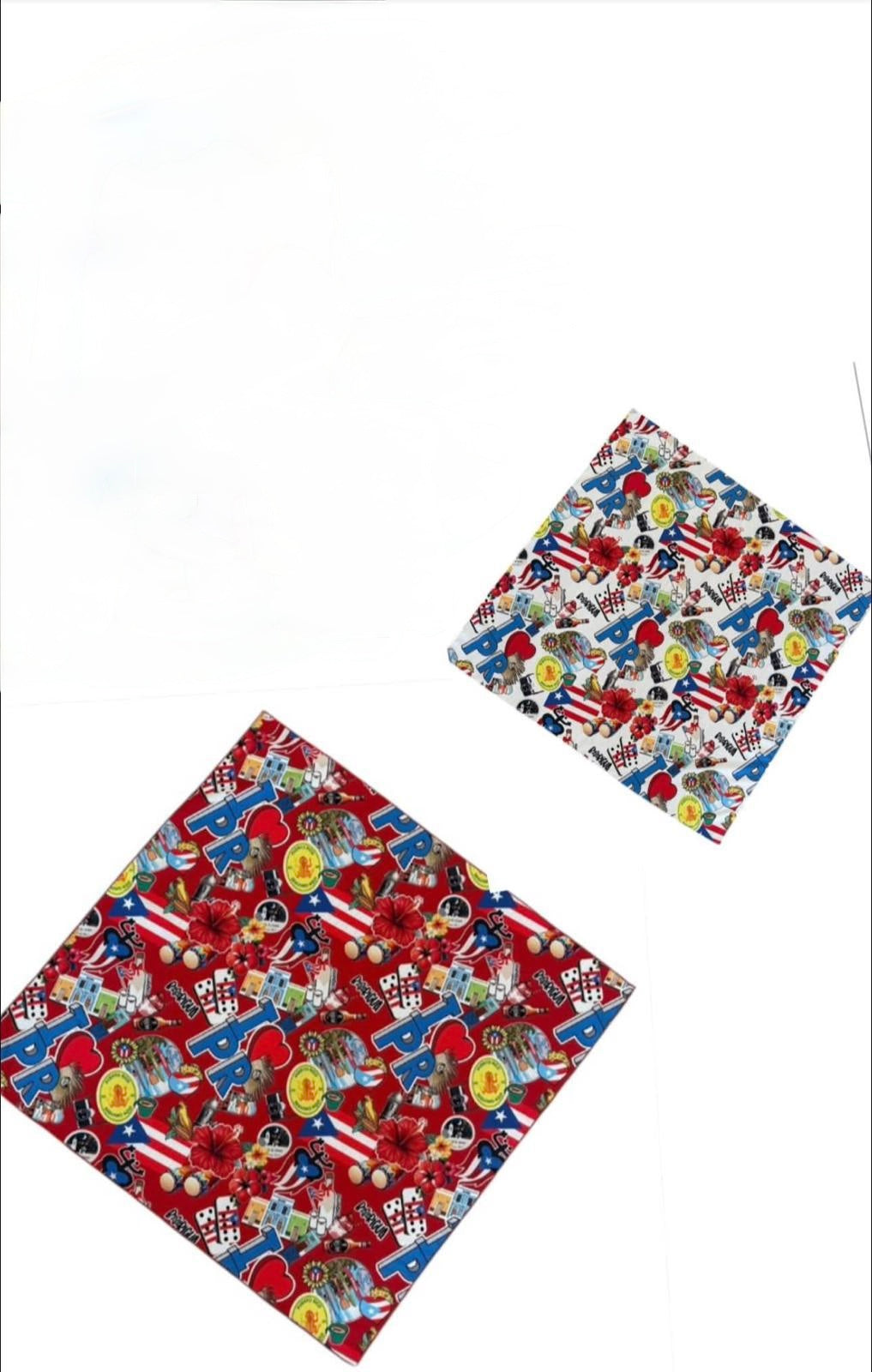 Boricua Panuelo Scarf