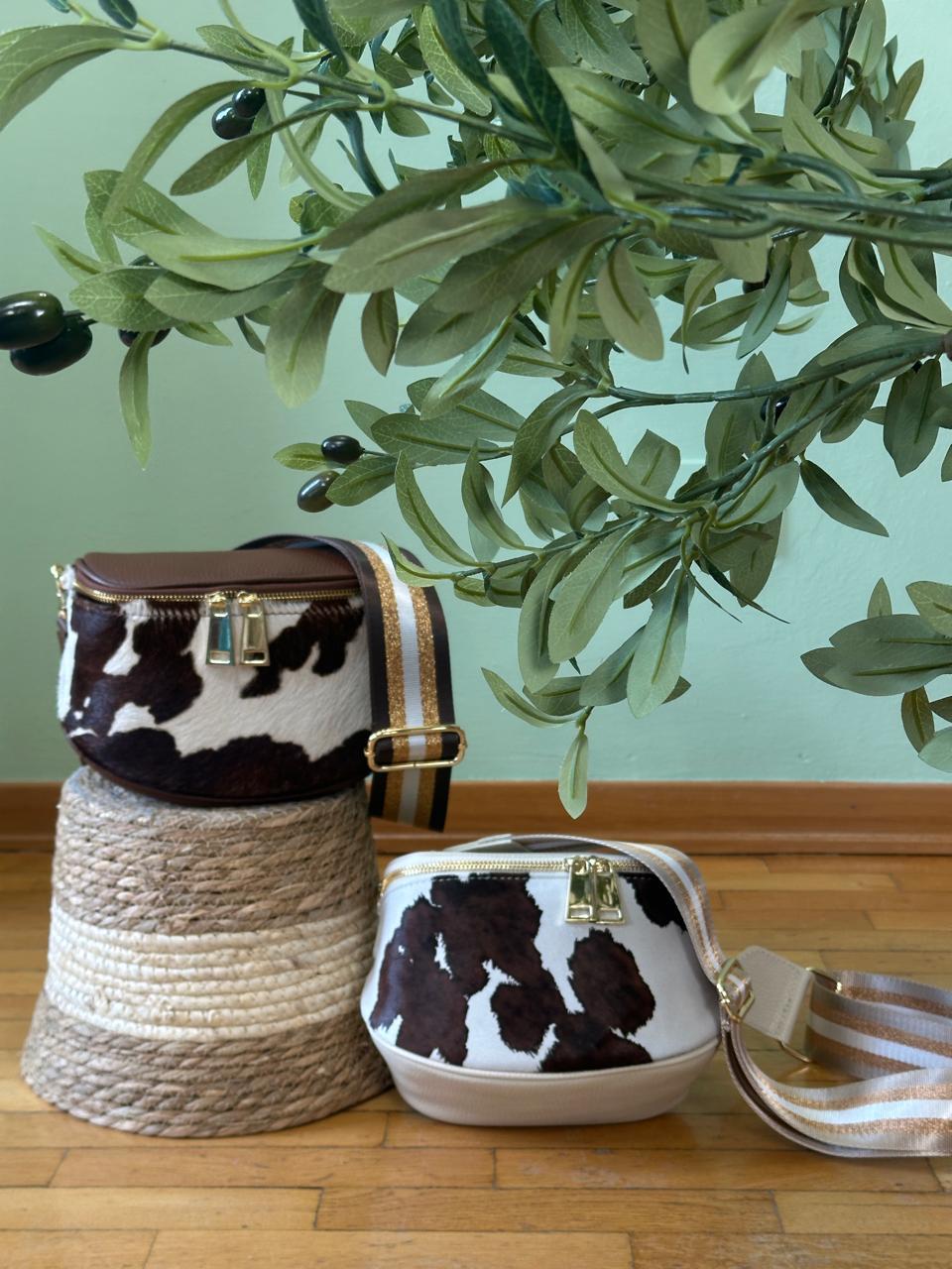Mucca Cowhide Leather Belt Bag