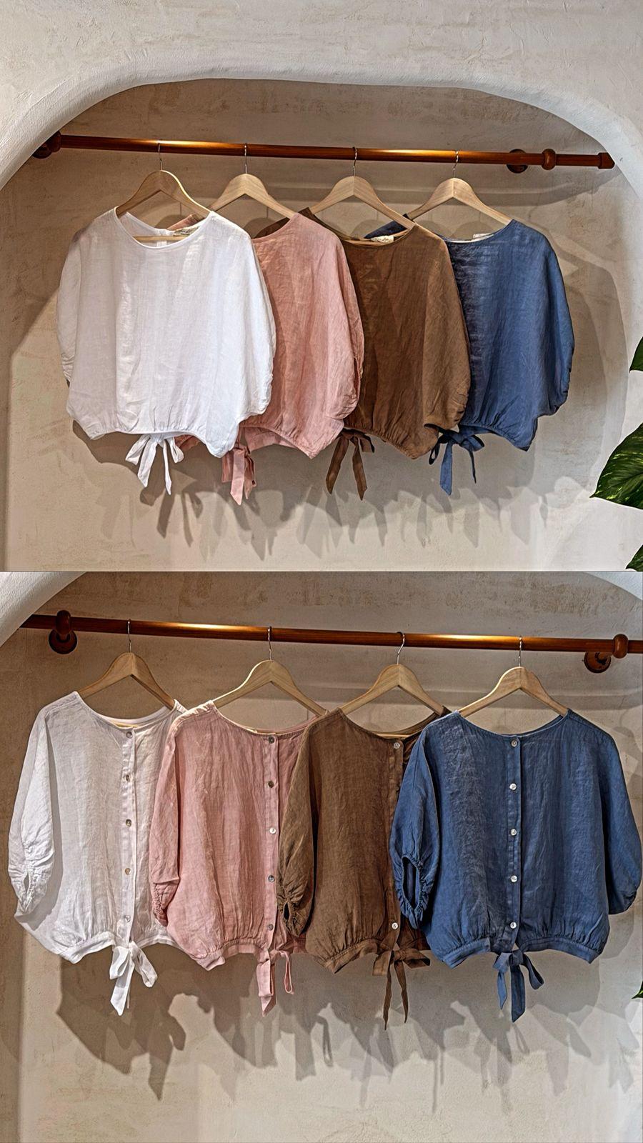 Fabiana Linen Pant Set